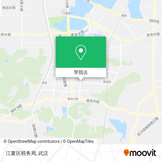 江夏区税务局地图