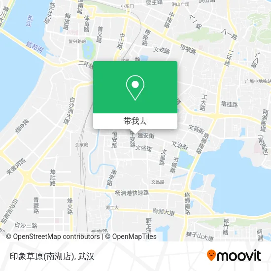 印象草原(南湖店)地图