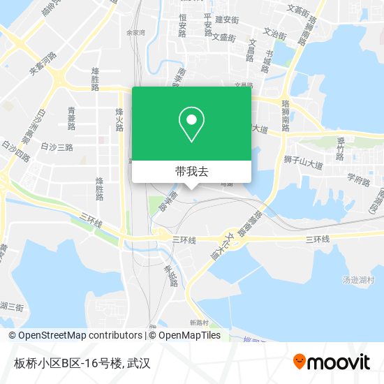板桥小区B区-16号楼地图