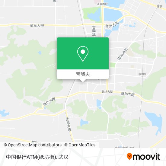 中国银行ATM(纸坊街)地图