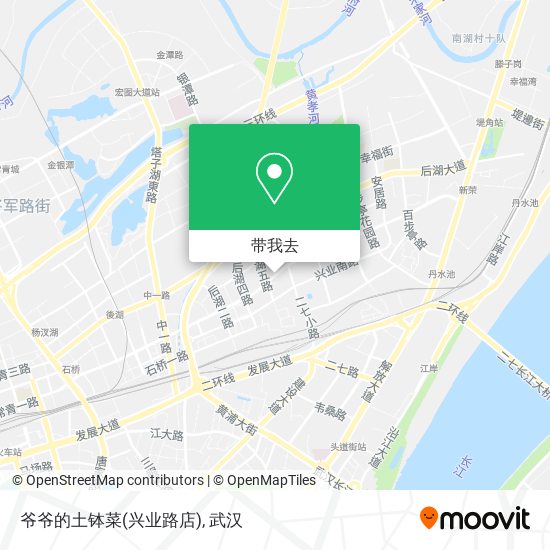 爷爷的土钵菜(兴业路店)地图