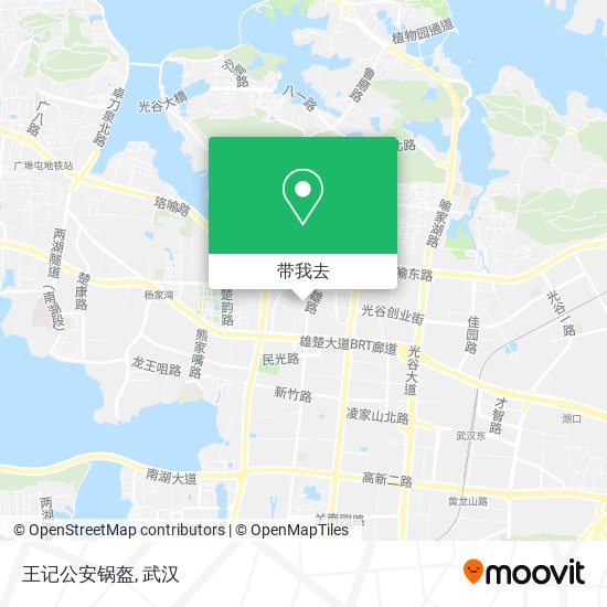王记公安锅盔地图