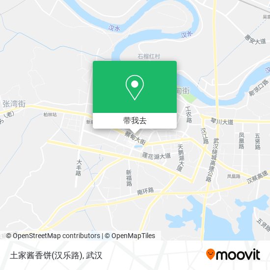 土家酱香饼(汉乐路)地图