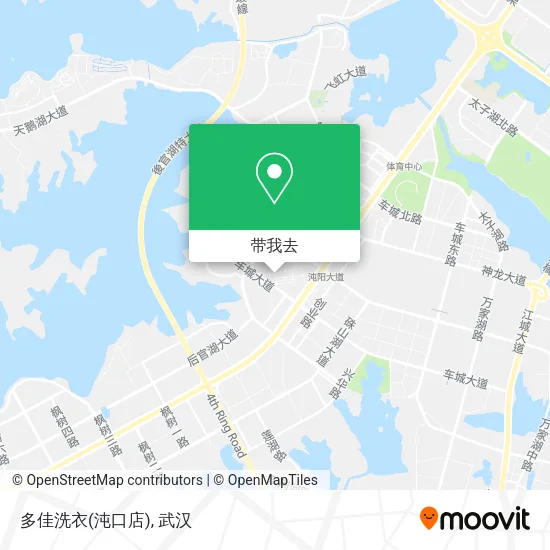 多佳洗衣(沌口店)地图