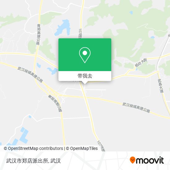 武汉市郑店派出所地图