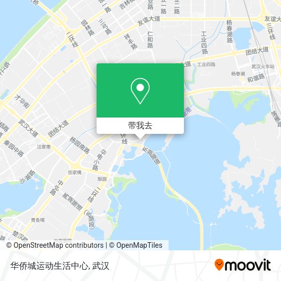华侨城运动生活中心地图