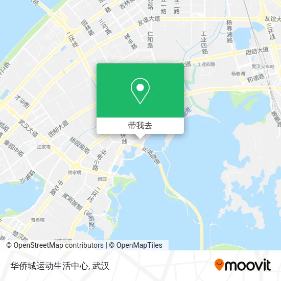 华侨城运动生活中心地图