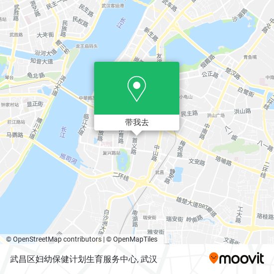 武昌区妇幼保健计划生育服务中心地图