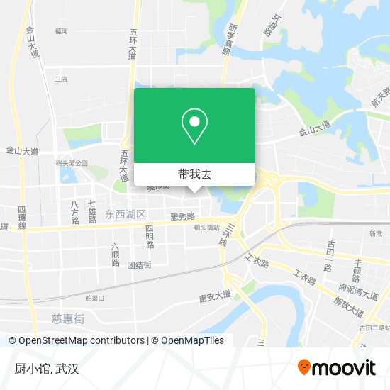 厨小馆地图