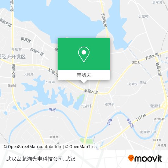 武汉盘龙湖光电科技公司地图