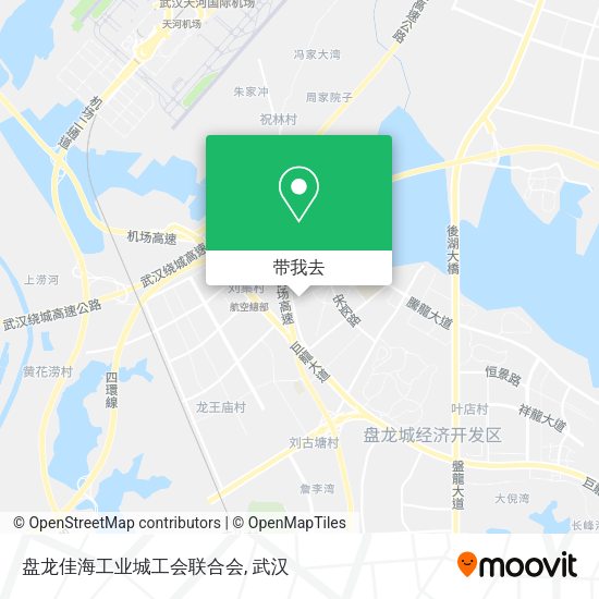 盘龙佳海工业城工会联合会地图