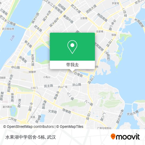 水果湖中学宿舍-5栋地图
