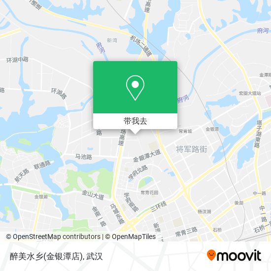 醉美水乡(金银潭店)地图