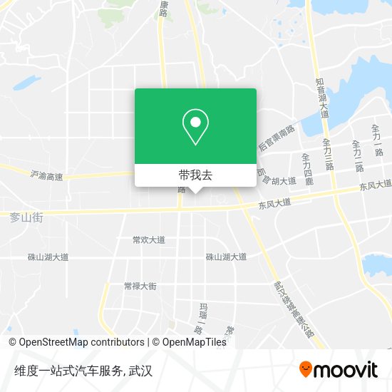 维度一站式汽车服务地图