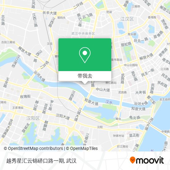 越秀星汇云锦硚口路一期地图