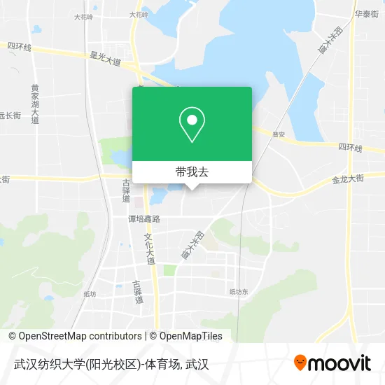 武汉纺织大学(阳光校区)-体育场地图