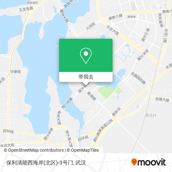 保利清能西海岸(北区)-3号门地图