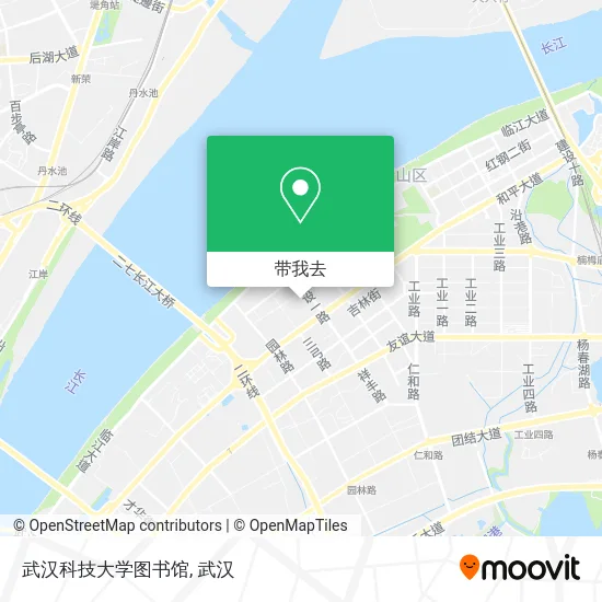 武汉科技大学图书馆地图