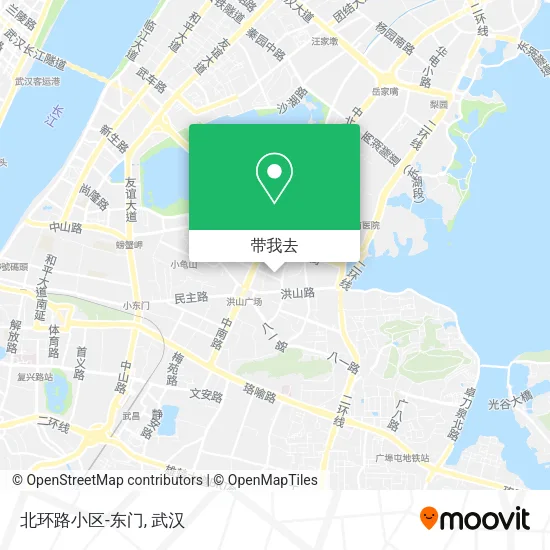 北环路小区-东门地图