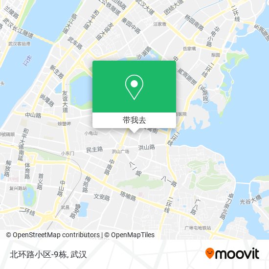 北环路小区-9栋地图