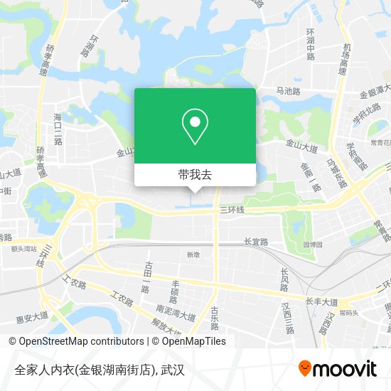 全家人内衣(金银湖南街店)地图