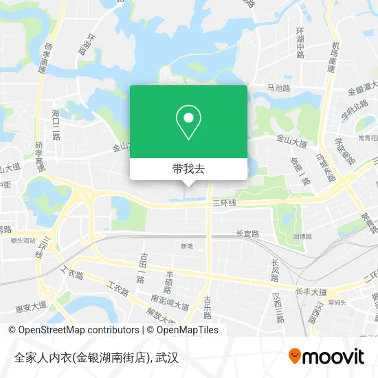 全家人内衣(金银湖南街店)地图