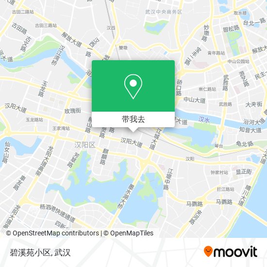 碧溪苑小区地图