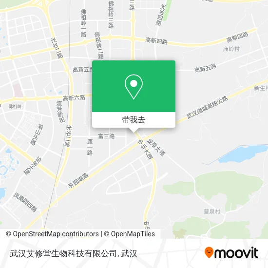 武汉艾修堂生物科技有限公司地图