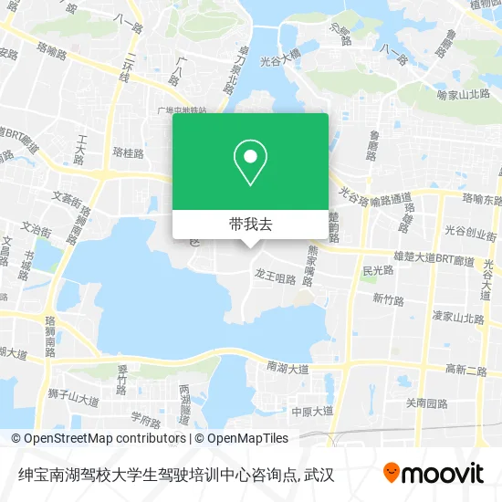 绅宝南湖驾校大学生驾驶培训中心咨询点地图