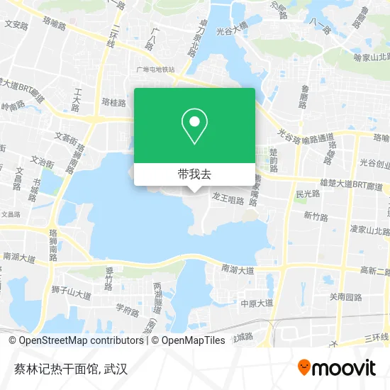 蔡林记热干面馆地图