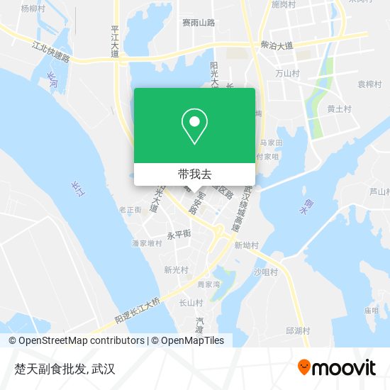 楚天副食批发地图
