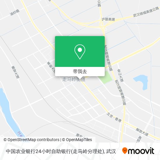 中国农业银行24小时自助银行(走马岭分理处)地图
