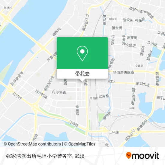 张家湾派出所毛坦小学警务室地图