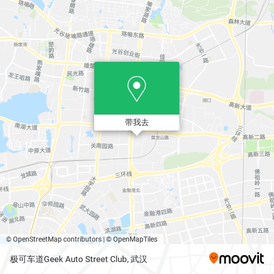 极可车道Geek Auto Street Club地图