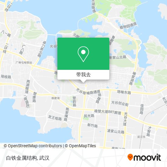 白铁金属结构地图
