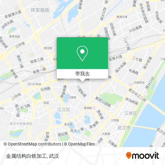 金属结构白铁加工地图