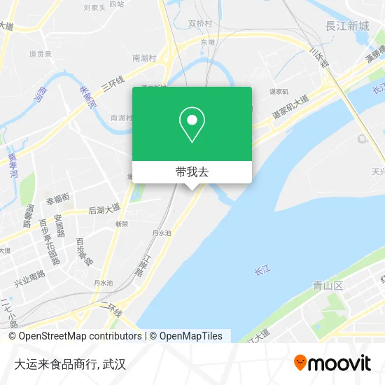 大运来食品商行地图