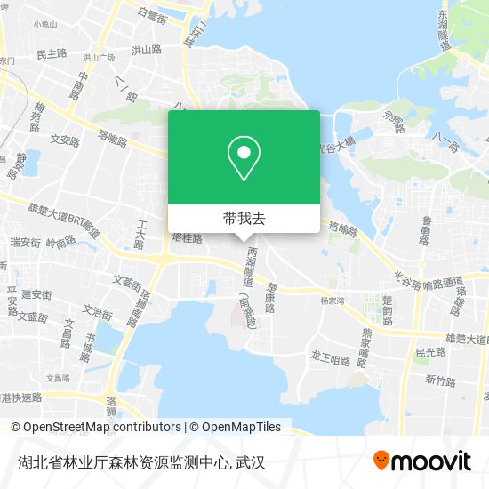 湖北省林业厅森林资源监测中心地图