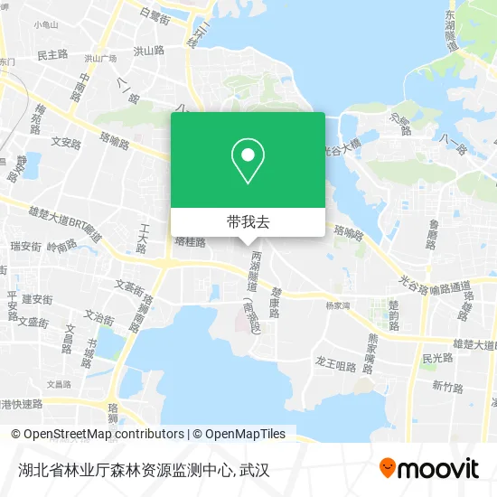 湖北省林业厅森林资源监测中心地图