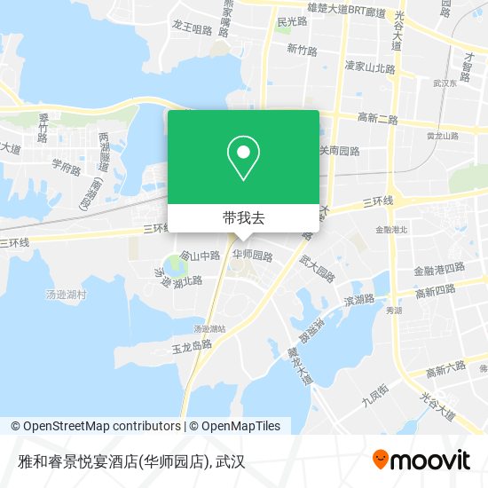 雅和睿景悦宴酒店(华师园店)地图