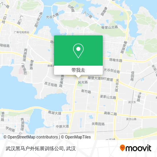 武汉黑马户外拓展训练公司地图