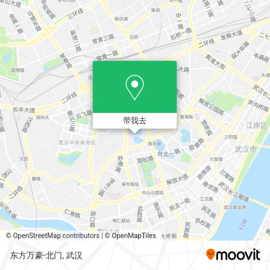 东方万豪-北门地图