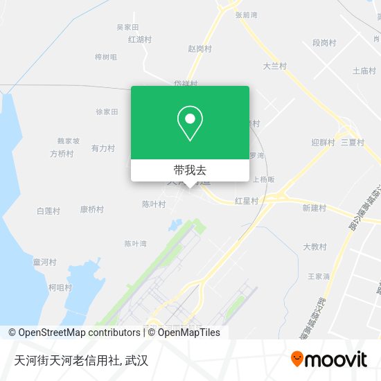 天河街天河老信用社地图