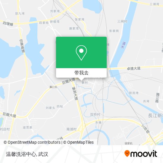 温馨洗浴中心地图