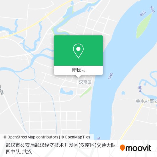 武汉市公安局武汉经济技术开发区(汉南区)交通大队四中队地图