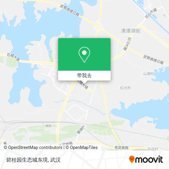 碧桂园生态城东境地图