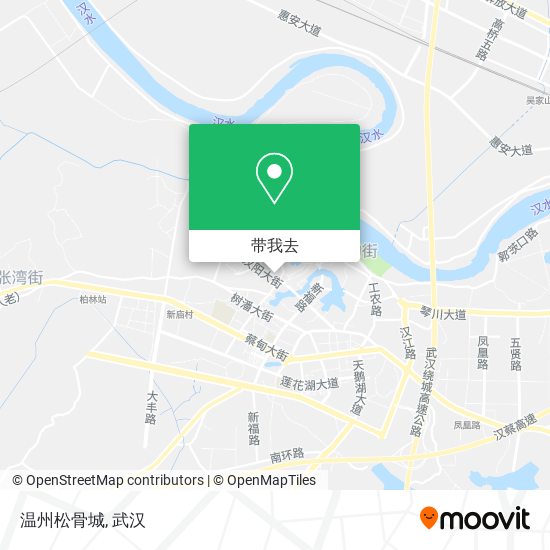 温州松骨城地图