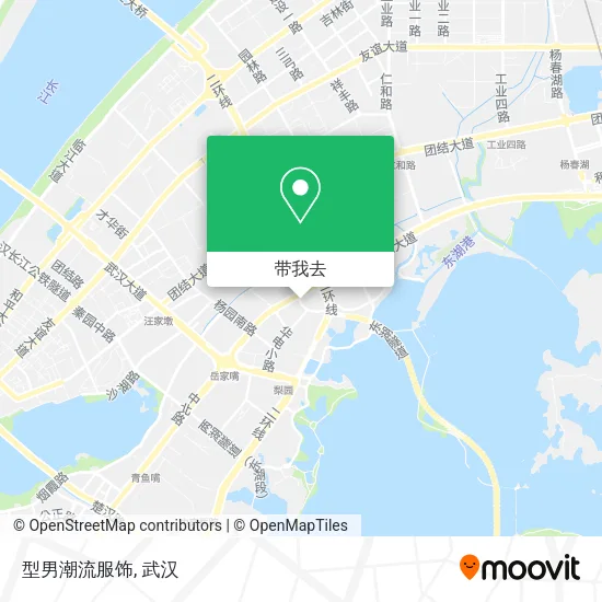 型男潮流服饰地图