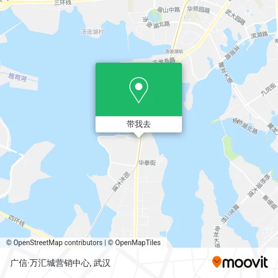 广信·万汇城营销中心地图