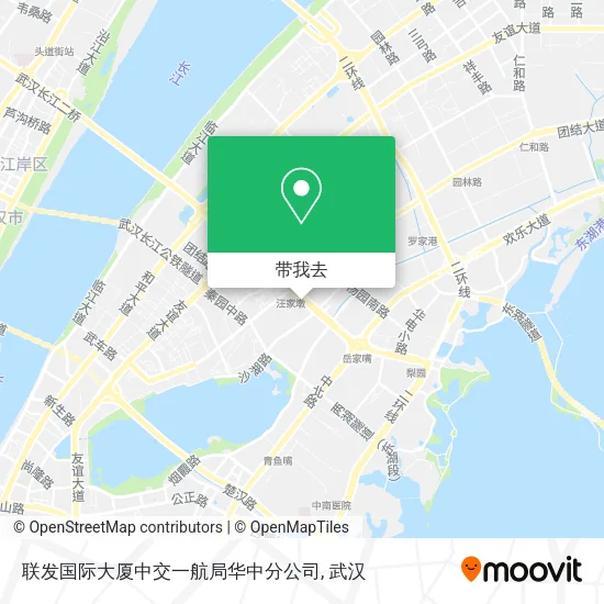 联发国际大厦中交一航局华中分公司地图